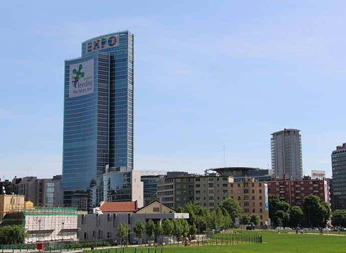 Il palazzo della Regione Lombardia