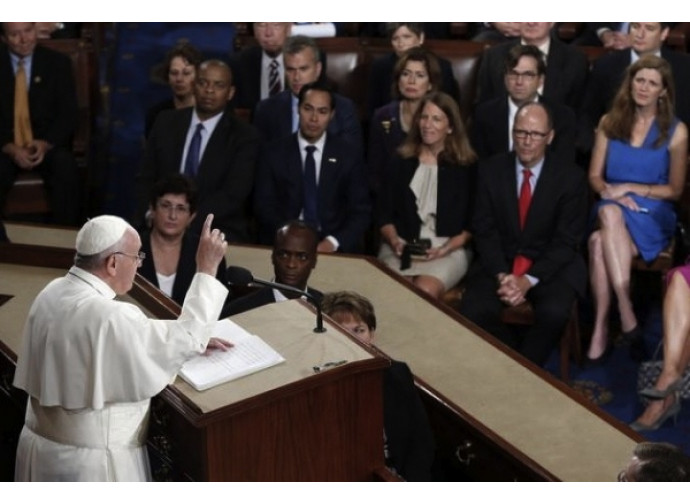 Papa Francesco al Congresso americano Papa Francesco al Congresso americano