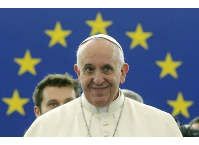 Papa Francesco al Parlamento di Strasburgo