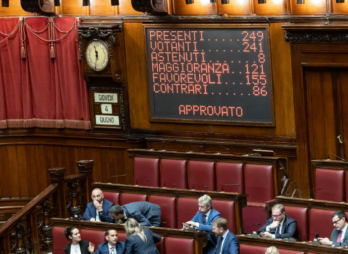 Approvazione della legge delega, il 4 giugno (La Presse)