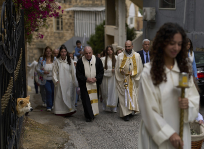 Settimana Santa in Libano (La Presse)