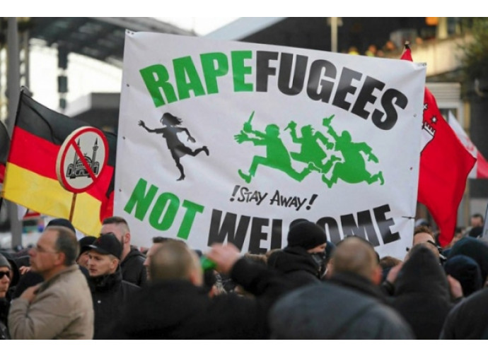 Manifestazione di Pegida in Germania Manifestazione di Pegida in Germania