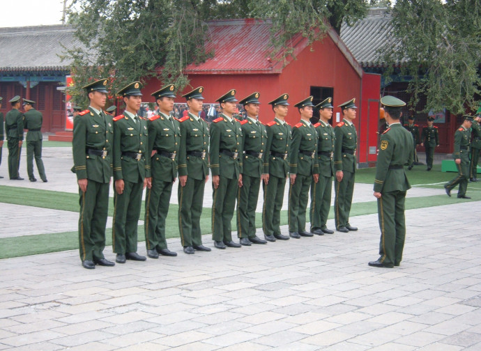 Polizia cinese