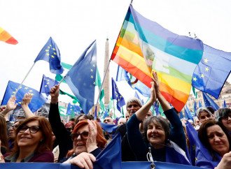 In piazza a Roma vince l'Europa del riarmo
