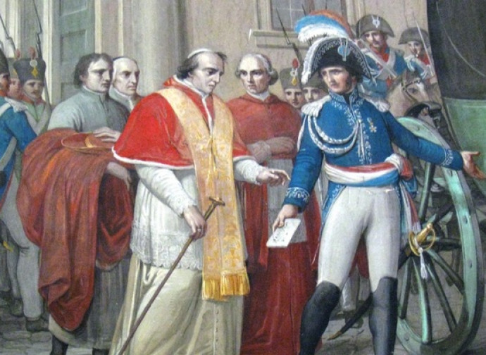 L'arresto di Pio VII L'arresto di Pio VII