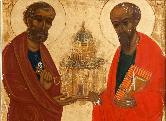 I santi Pietro e Paolo I santi Pietro e Paolo