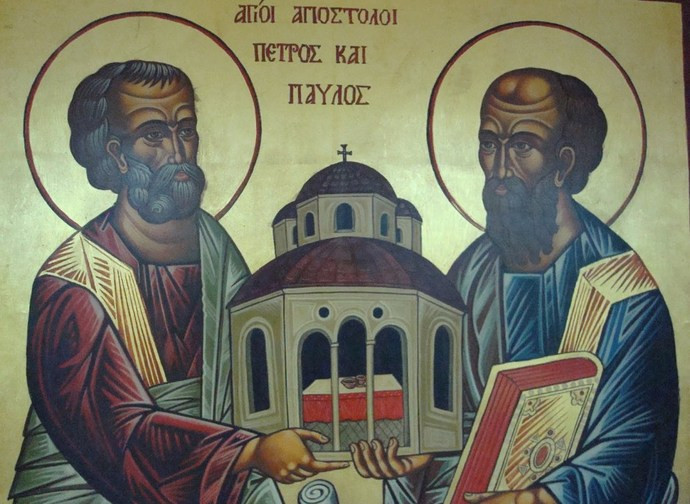 I santi Pietro e Paolo I santi Pietro e Paolo