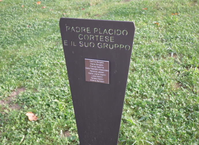 Memoriale di Placido Cortese, Giardino dei Giusti a Padova Memoriale di Placido Cortese, Giardino dei Giusti a Padova