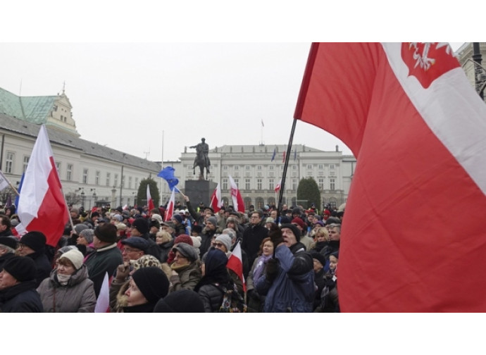 Polonia, la protesta