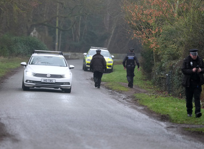 Polizia a Wood Farm (AP)