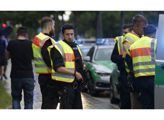 Monaco, polizia tedesca Monaco, polizia tedesca