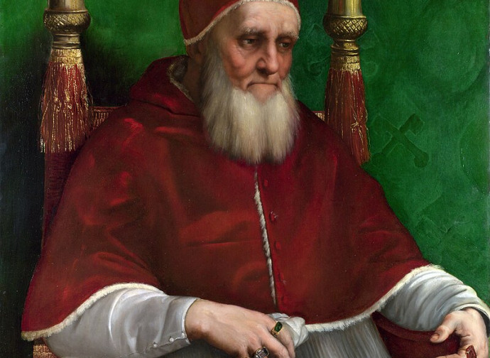 Ritratto di Giulio II, ritaglio (Raffaello) Ritratto di Giulio II, ritaglio (Raffaello)