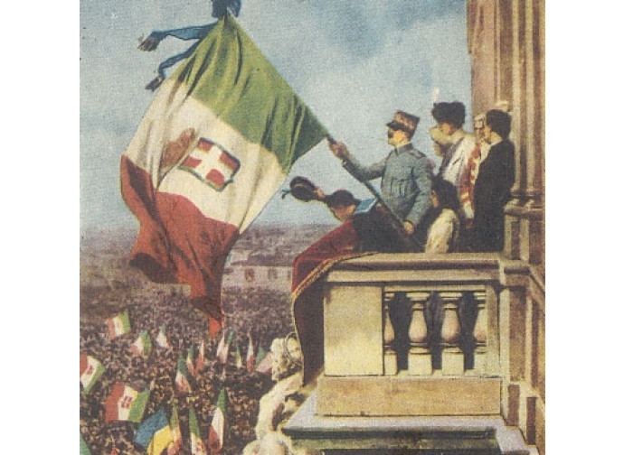 Vittorio Emanuele III annuncia l'entrata in guerra
