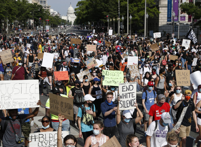 La protesta negli Usa