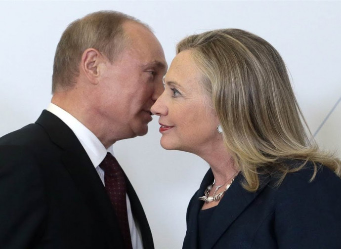 Vladimir Putin e Hillary Clinton Vladimir Putin e Hillary Clinton