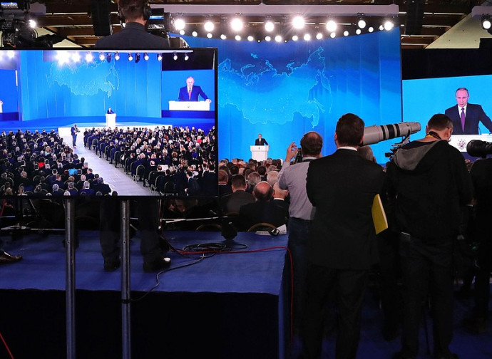 Il discorso di Putin alla Duma Il discorso di Putin alla Duma