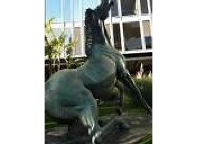 Il cavallo di viale Mazzini, simbolo della Rai Il cavallo di viale Mazzini, simbolo della Rai