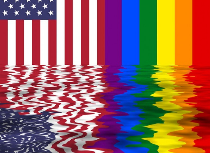 Stars&Stripes vs. Rainbow Flag Stars&Stripes vs. Rainbow Flag