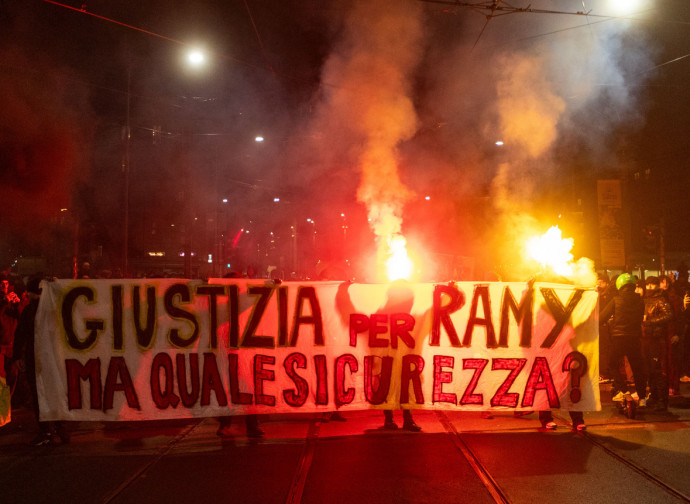 Manifestazione per Ramy Elgaml (La Presse) Manifestazione per Ramy Elgaml (La Presse)