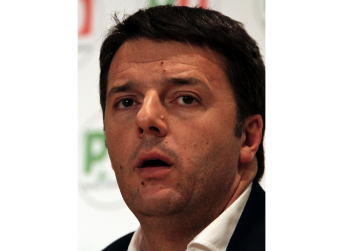 Il presidente del Consiglio Matteo Renzi