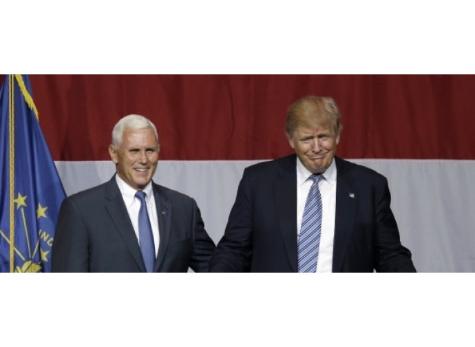 Michael Pence e Donald Trump Michael Pence e Donald Trump