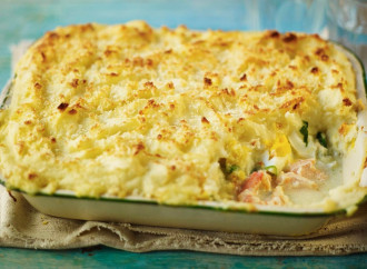 Fish pie (crostata di pesce)