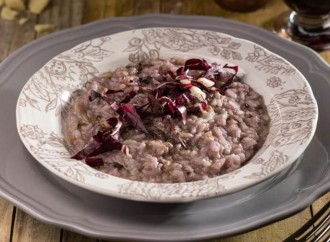 Risotto al radicchio di Treviso