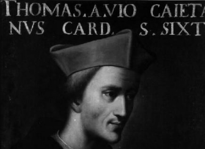 Ritratto card. Tommaso De Vio, detto il Caetano (ritaglio) Ritratto card. Tommaso De Vio, detto il Caetano (ritaglio)