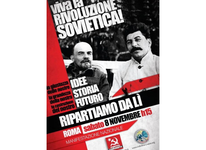 Il manifesto del convegno del Partito comunista Il manifesto del convegno del Partito comunista