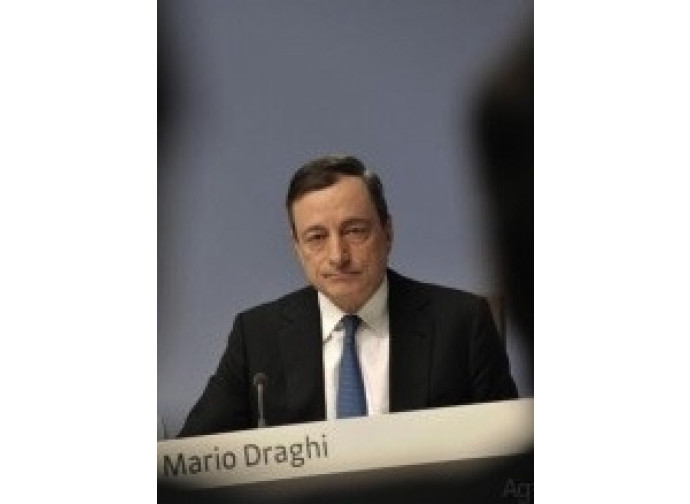 Mario Draghi, presidente della Bce