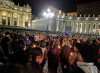 Veglia a Roma, piazza san Pietro