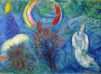 Mosè e la teofania del roveto ardente secondo Chagall