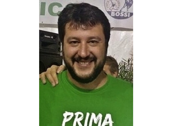 Matteo Salvini, segretario della Lega