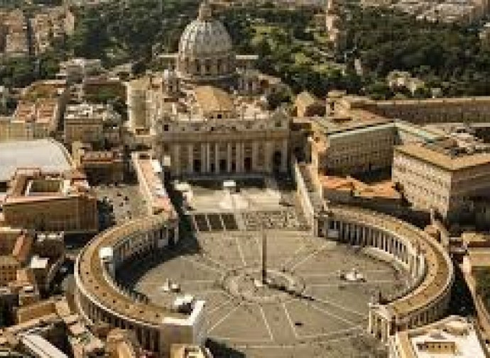 Piazza San Pietro a Roma