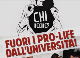 Pro life aggrediti, tocca alla Sapienza di Roma