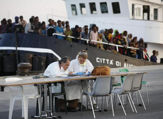 Sbarco a Pozzallo