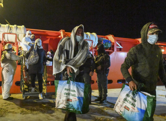 Sbarco a Lampedusa