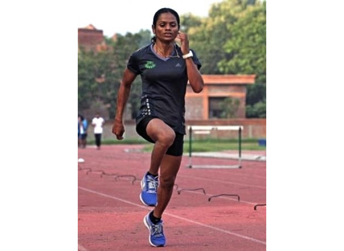 La velocista indiana Dutee Chand La velocista indiana Dutee Chand