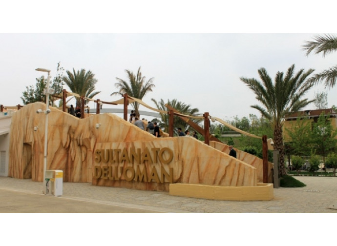 Il padiglione dell'Oman all'Expo Il padiglione dell'Oman all'Expo