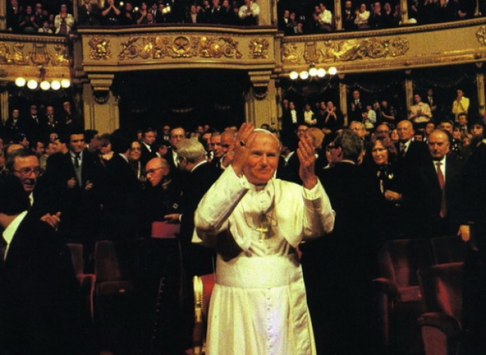 Giovanni Paolo II alla Scala Giovanni Paolo II alla Scala