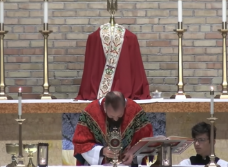 In lacrime all'altare, la Messa di padre Bowman scuote il web