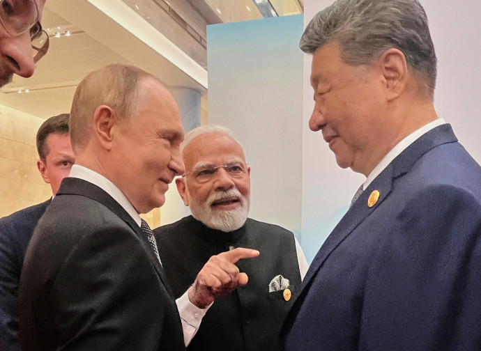 Putin, Modi, Xi Jinping (La Presse) Putin, Modi, Xi Jinping (La Presse)