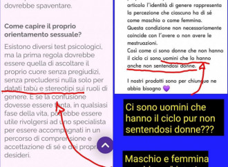 Uomini col ciclo, sconcertante Lines (trans) ultra