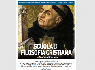 Ecco perché inizio una Scuola di Filosofia Cristiana