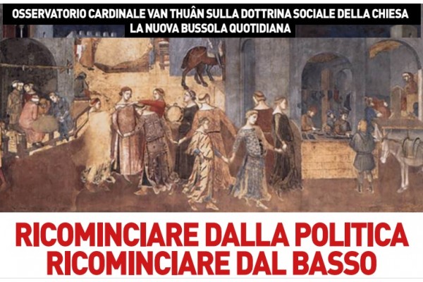 Ricominciare dalla politica. Ricominciare dal basso