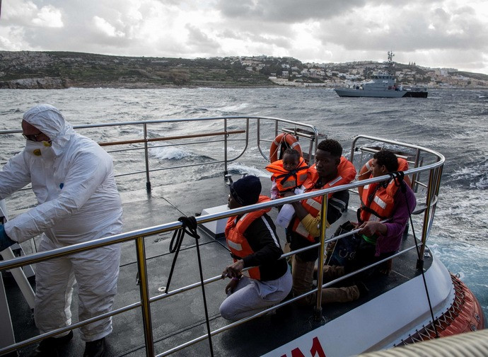 Il soccorso della Sea Watch