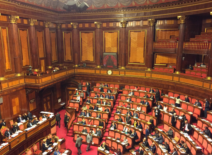 L'aula del Senato L'aula del Senato