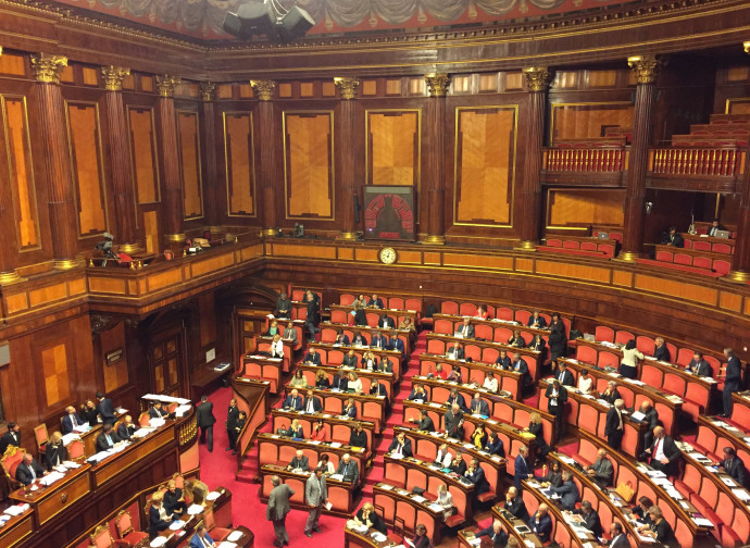 L'aula del Senato