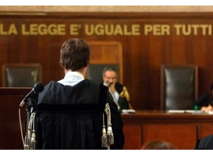 L'aula del Tribunale