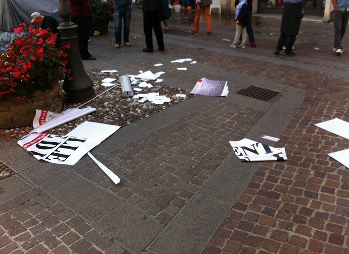 Dopo l'aggressione alle Sentinelle in Piedi Dopo l'aggressione alle Sentinelle in Piedi